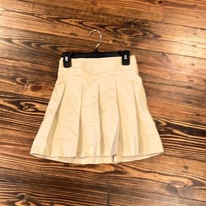 Khaki skirt